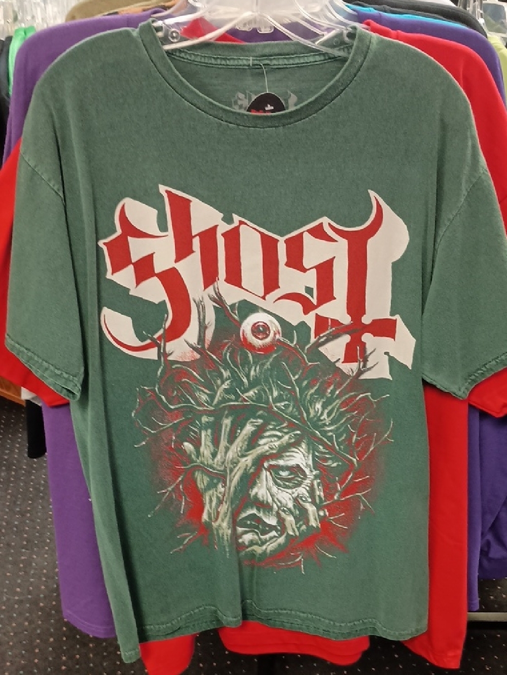 Ost Green Ghost Graphic Short Sleeve Tee
